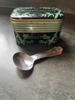 Meßmer Teedose mit Teelöffel, alt, Blechdose, Vintage Baden-Württemberg - Illerkirchberg Vorschau