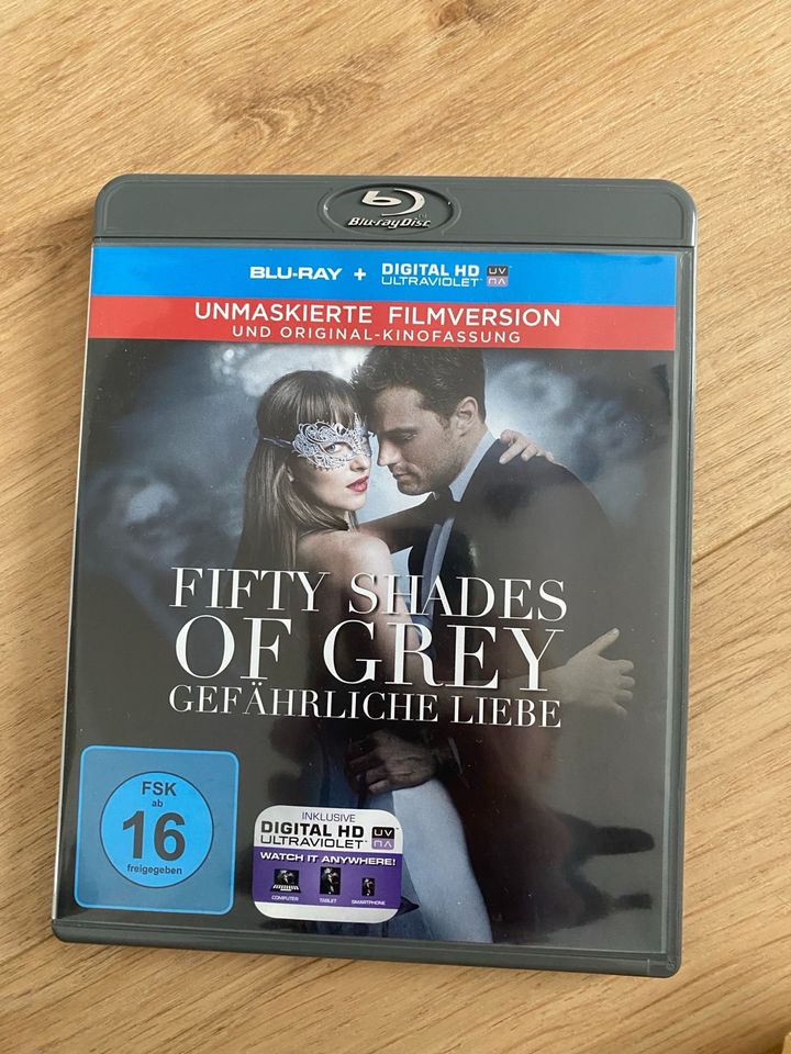 Fifty Shades of Grey Bluray in Schwarzenbach a d Saale