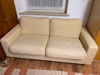 Sofa beige und bequem Bayern - Mühlhausen Vorschau