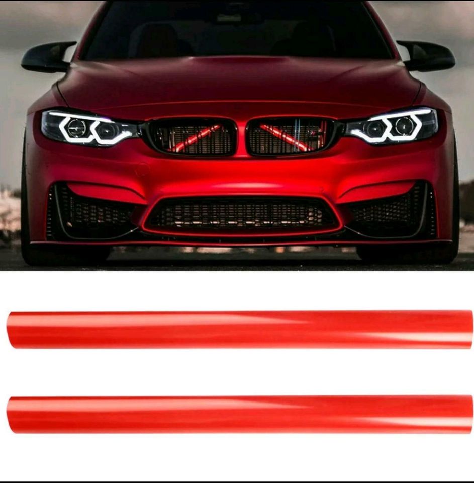 Nieren Streben Rot für BMW 1er F20 2er F22 3er F30 F31 4er F32 in Bayern -  Bad Kissingen, Tuning & Styling Anzeigen