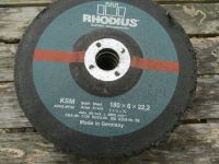 6 x Schruppscheibe KSM für Stahl 180 x 6,0mm x 22,2  Rhodius - 6 Niedersachsen - Apen Vorschau