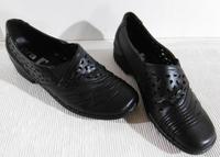 Ara Leder Slipper schwarz Gr.EU 37 UK 4 Weite H Neu Hessen - Wetzlar Vorschau