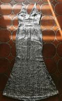Pailletten Kleid Bodenlang Hochzeit Abschluß gr40-42 Hessen - Laubach Vorschau