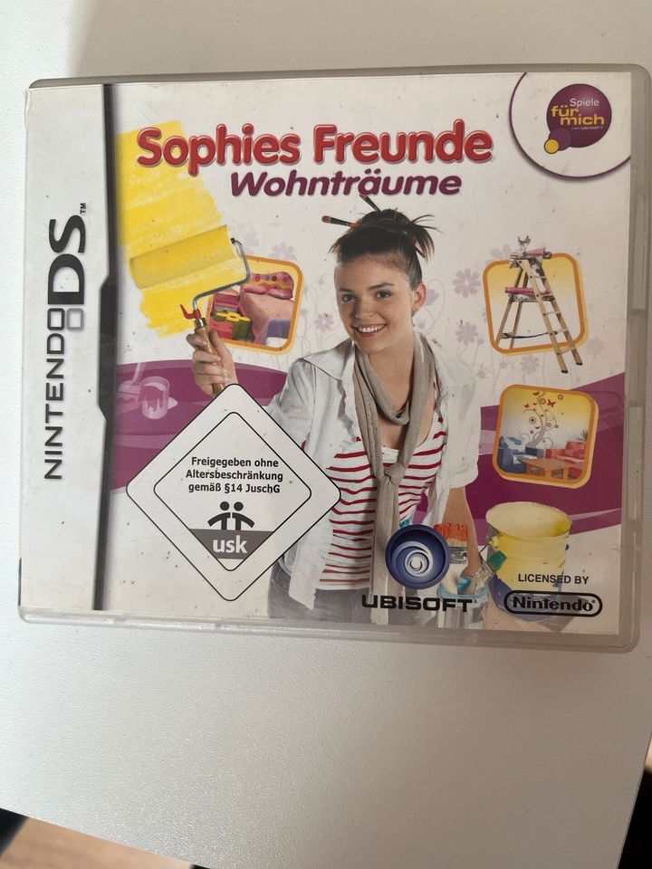 Nintendo DS Spiel „Sophies Freunde - Wohnträume“ in Suhlendorf