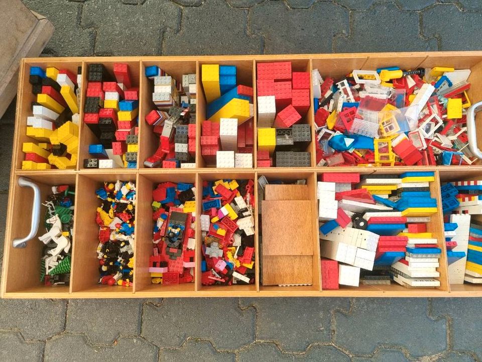 Lego, Samlung, Legokiste, Legosteine in Moers
