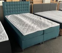 Boxspringbett Doppelbett 140x200 cm blau Strukturstoff Bielefeld - Bielefeld (Innenstadt) Vorschau