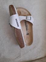 Birkenstock Madrid Gr.38 weiß normale Weite Nordrhein-Westfalen - Hamm Vorschau