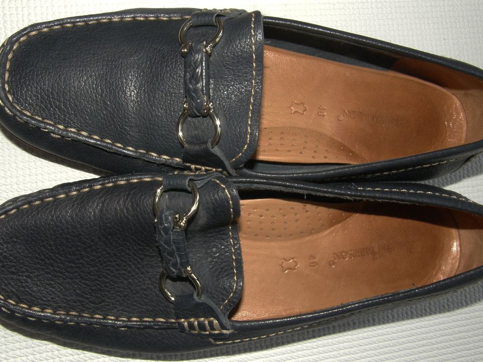 RALPH HARRISON Schuhe Slipper Mokassins Echtleder Gr. 40 in Regensburg