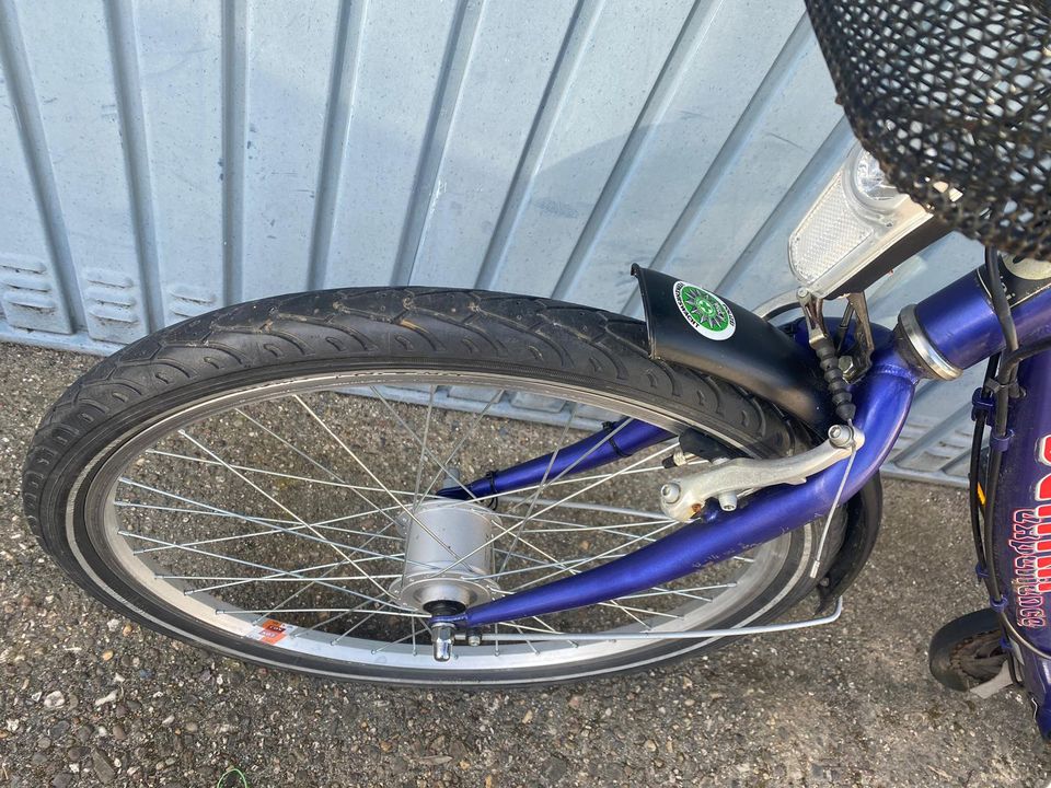 Alu Kinder Fahrrad 24 Zoll 3 Gang Narben Dynamo in Dortmund