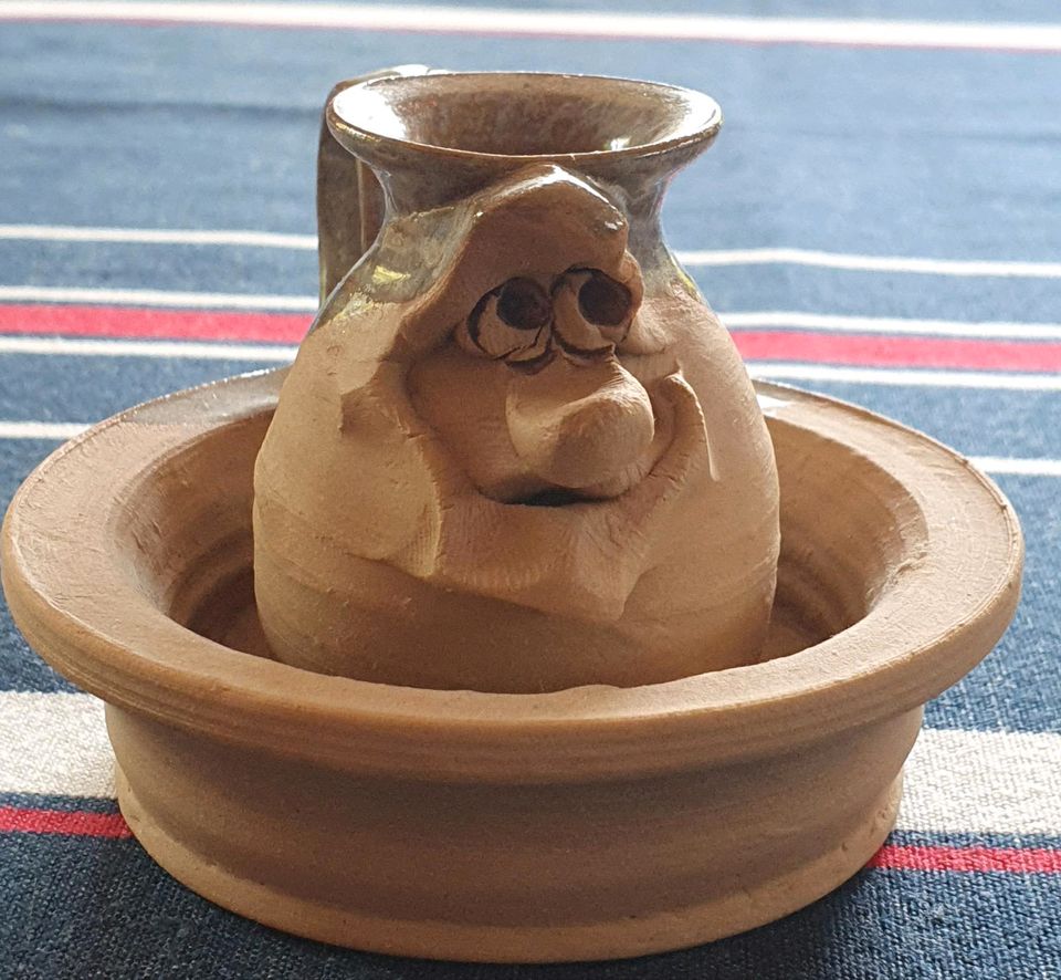 Keramik Figuren Handarbeit Vase/Kerzenständer, Spardose, Öllampe in Paderborn