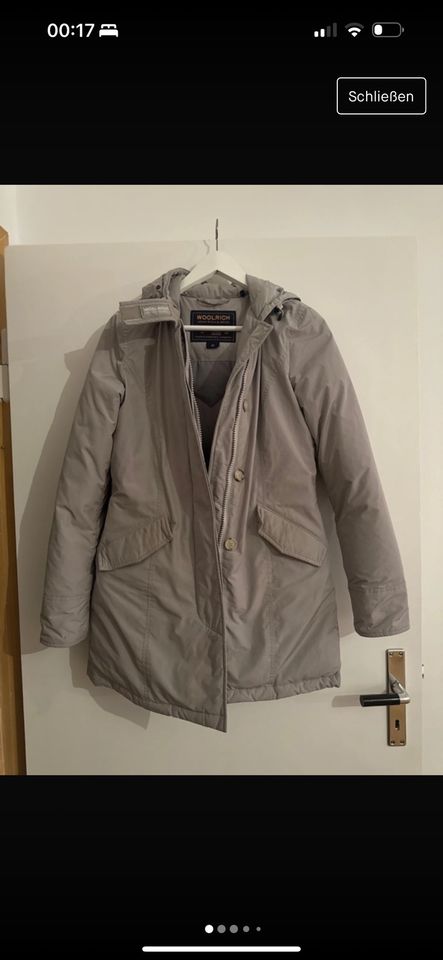 Woolrich Arctic Parka Gr. XS grau Mantel Jacke in Düsseldorf