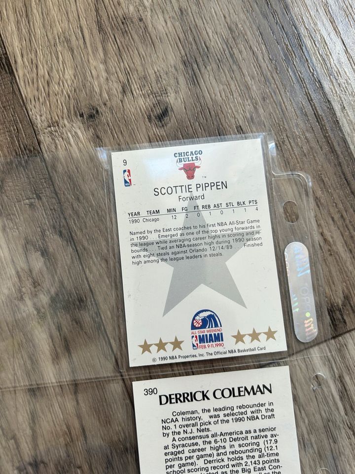 * Basketballkarten / Trading Cards NBA Hoops 1990 * Sonderkarten in Berlin