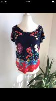 Desigual T-Shirt Bluse Tunika Blumen Hippie Strass M 38 40 Hessen - Pohlheim Vorschau