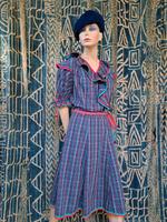 Vintage-Kleid, Karo, 80er-Jahre, kein Retro, Gr. S/M Nordrhein-Westfalen - Jülich Vorschau