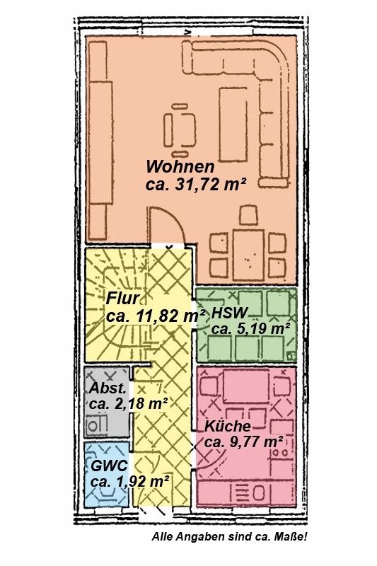 Plate/Peckatel Nähe Schwerin - Verkauf  Reihenmittelhaus in Plate