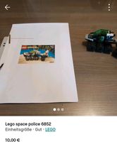 Lego space police 6852 Nordrhein-Westfalen - Ahaus Vorschau