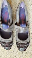 MJUS Leder Schuhe Pumps Ballerina Gr. 38 Grau Spangenpumps Ludwigslust - Landkreis - Pampow Vorschau