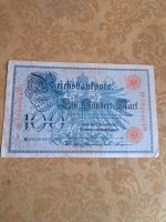 100 reichsmark  von 1908 mit roten siegel 5 mal Brandenburg - Schwedt (Oder) Vorschau