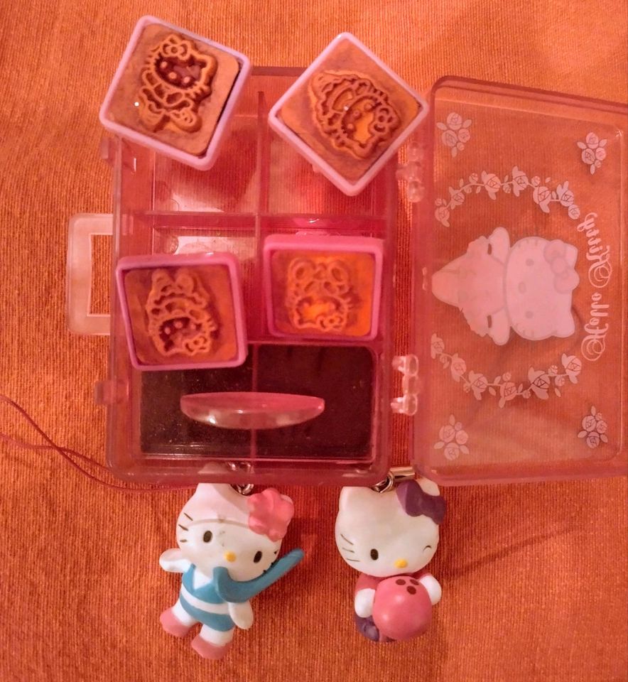 Hello Kitty, Hallo Kitty Anhänger ,Stempel Set, Stempelkissen, in Hamburg