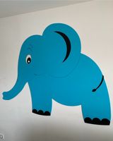 MINI Meise ❤️ Kinder Zimmer Wandplatte Elefant Tapete — MDF Nordrhein-Westfalen - Herford Vorschau