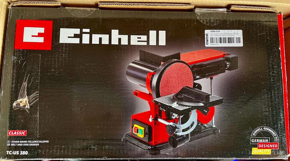 eBay inkl. TC-US Schleifmittel 380 | Einhell Nordrhein-Westfalen Kleinanzeigen Stand-Band-Tellerschleifer jetzt in Korschenbroich Kleinanzeigen - ist