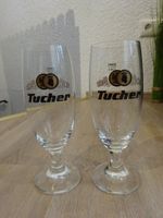 2 Gläser Pils, Bierglas/Pilsstulpe, Tucher, 0,4 l, Vintage Bayern - Obertraubling Vorschau