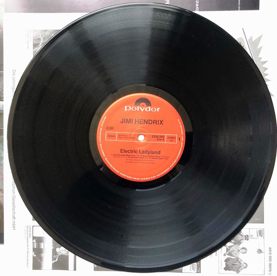 JIMI HENDRIX, ELECTRIC LADYLAND, Doppel-LP, Vinyl, Polydor in Amberg