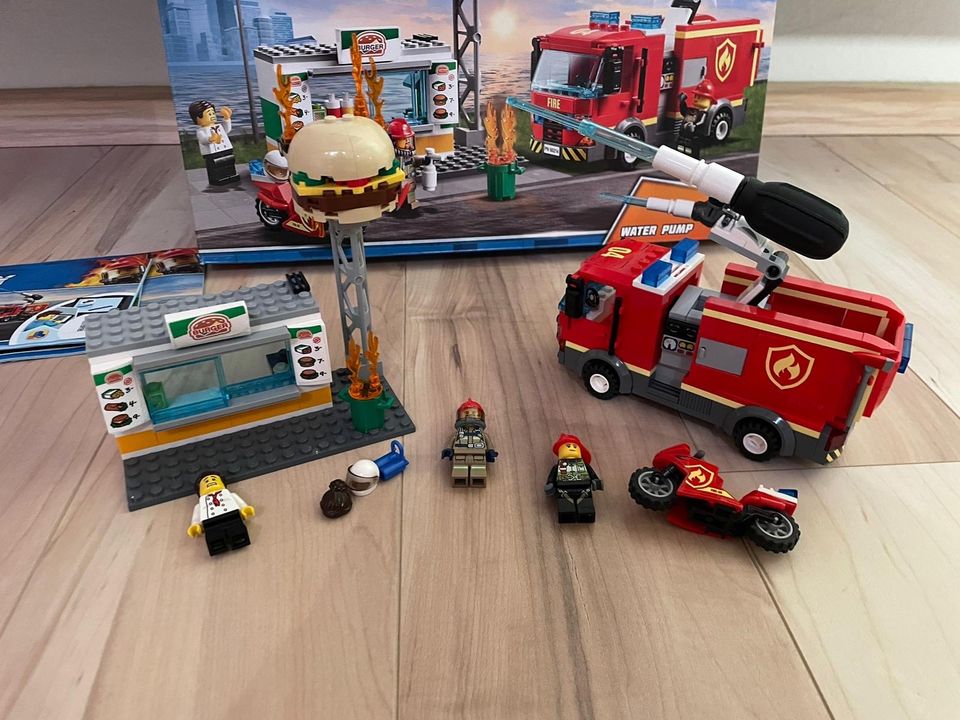 Lego City 60214, Feuerwehreinsatz im Burger-Restaurant in Hagen