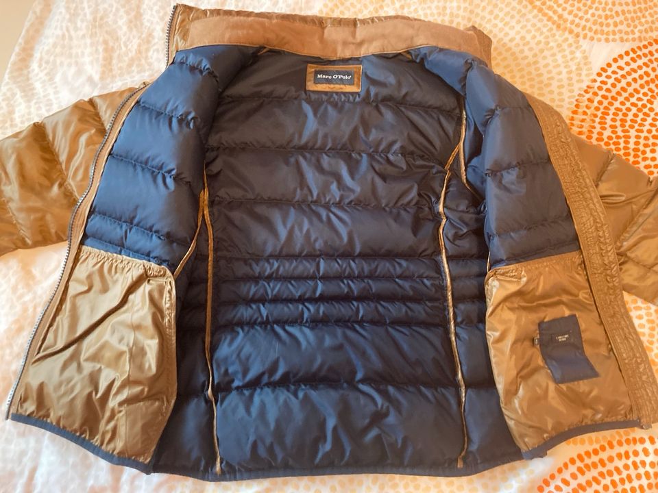 Daunenjacke Marc O‘ Polo, Gr. 42, braun in Leutenbach