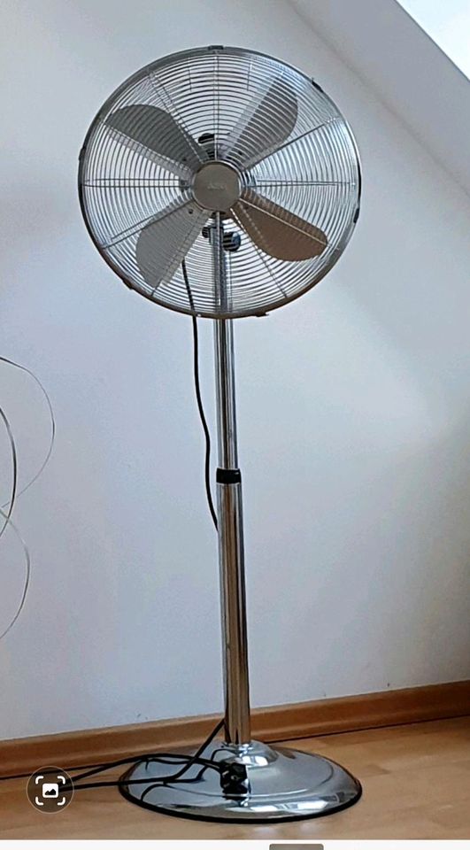 AEG Standventilator Ventilator silber Chrom 115 cm 3 Stufen oszil in Düsseldorf