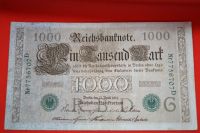 1000 Mark 1910 - Reichsbanknote grünes Siegel Bayern - Gochsheim Vorschau