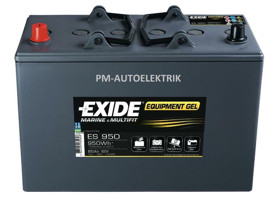 ✅EXIDE-AUTOBATTERIE-VW-AUDI-BMW-MERCEDES-FORD-OPEL-LKW in Bielefeld