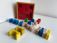 Holz Steckspiel Montessori Motorik Würfel 20-teilig Niedersachsen - Goslar Vorschau