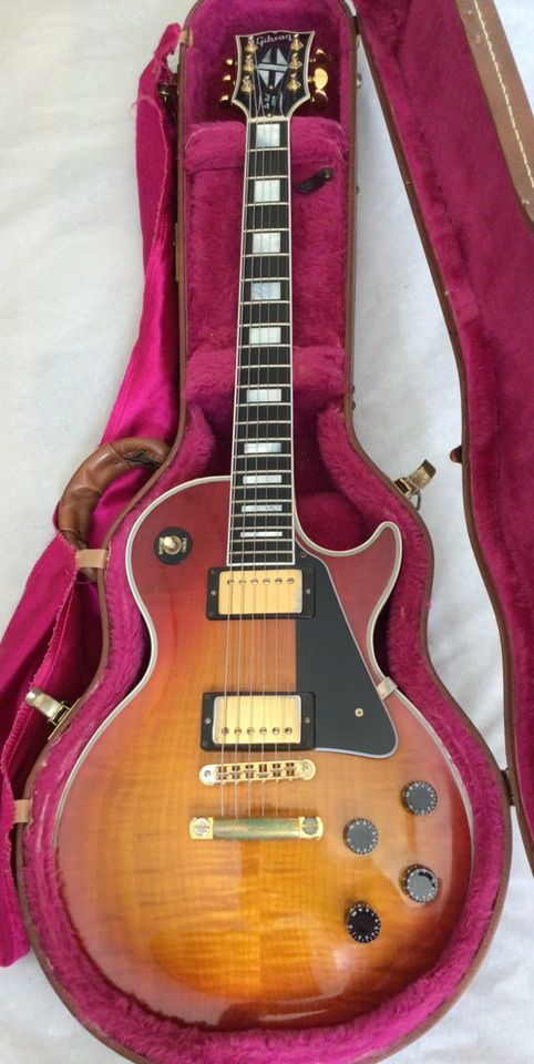 Gibson Les Paul Custom sunburst, in Aschaffenburg