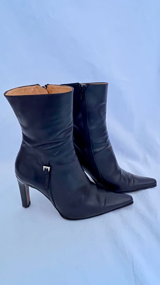 Vintage Voll-Leder Stiefel von BLAY, Größe 36,5 in Stuttgart