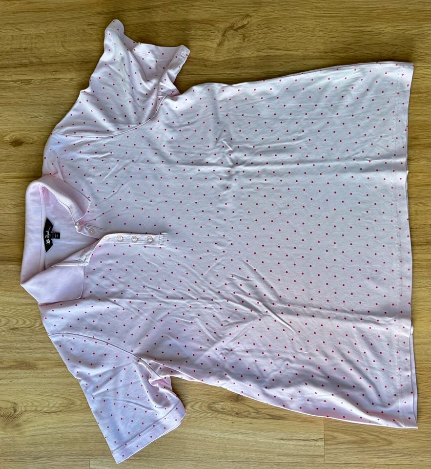Ulla Popken Polo Shirt ❤️ Rosé/ Pinke Punkte Gr.48 in Radolfzell am Bodensee