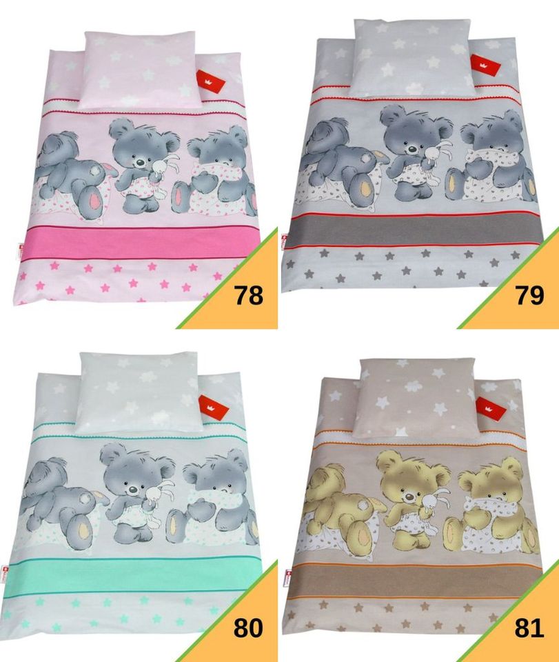 BABYLUX 2tlg.Set BEZUG Kinderwagen Bettwäsche Wiege 60x78 cm in Krefeld