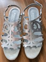 Maripe Sandalen 39 Silber Leder Nordrhein-Westfalen - Witten Vorschau
