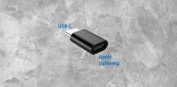 Adapter USB C auf Lightning in Metallhülle Bayern - Pfeffenhausen Vorschau