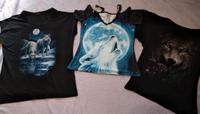 Drei Wolf T-Shirt für Damen Größe M Nordrhein-Westfalen - Plettenberg Vorschau