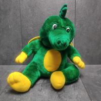 Tabaluga Plüsch Vintage Kuscheltier Drache Grün Gelb Ca.  30cm Nordrhein-Westfalen - Harsewinkel Vorschau