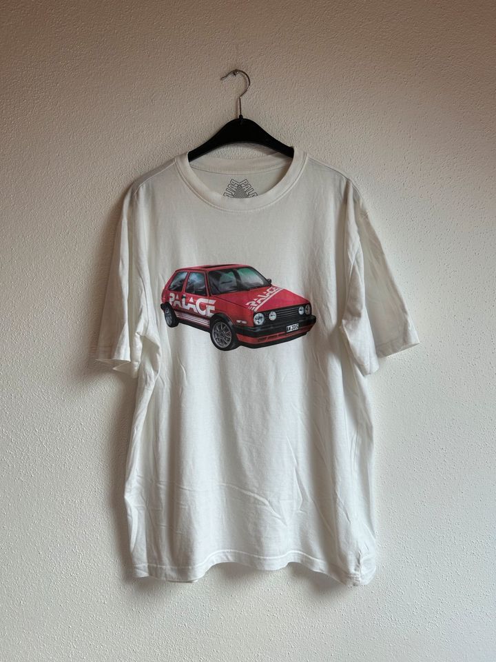 Palace Schotter Red Car T-Shirt weiß Gr. L (Stussy Supreme M XL) in Bad Waldsee