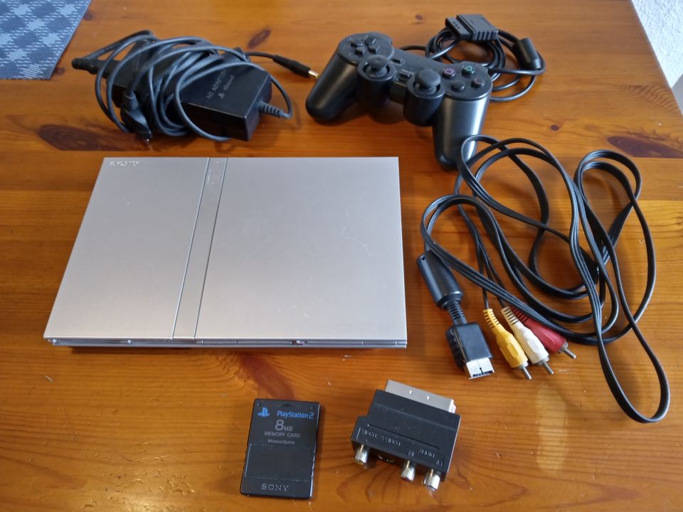 PS 2 Konsole mit Spiele in Cuxhaven