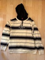 Supreme Classic Logo Striped Creme Black Hoodie Pullover Dortmund - Kirchderne Vorschau