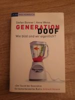 Buch Generation doof Brandenburg - Brieselang Vorschau