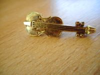 kleine Geige Violine Anstecknadel PIN alt vintage 1980er Jahre Thüringen - Weimar Vorschau
