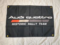 115 Audi Quattro Rallye Fahne Banner Flagge Garage Werkstatt neu Sachsen - Chemnitz Vorschau