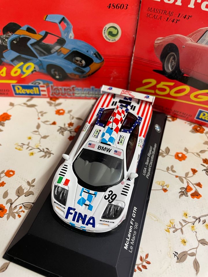 Minichamps USA Bigazzi McLaren F1 GTR LeMans 1996 Modellauto 1:43 in Hamburg