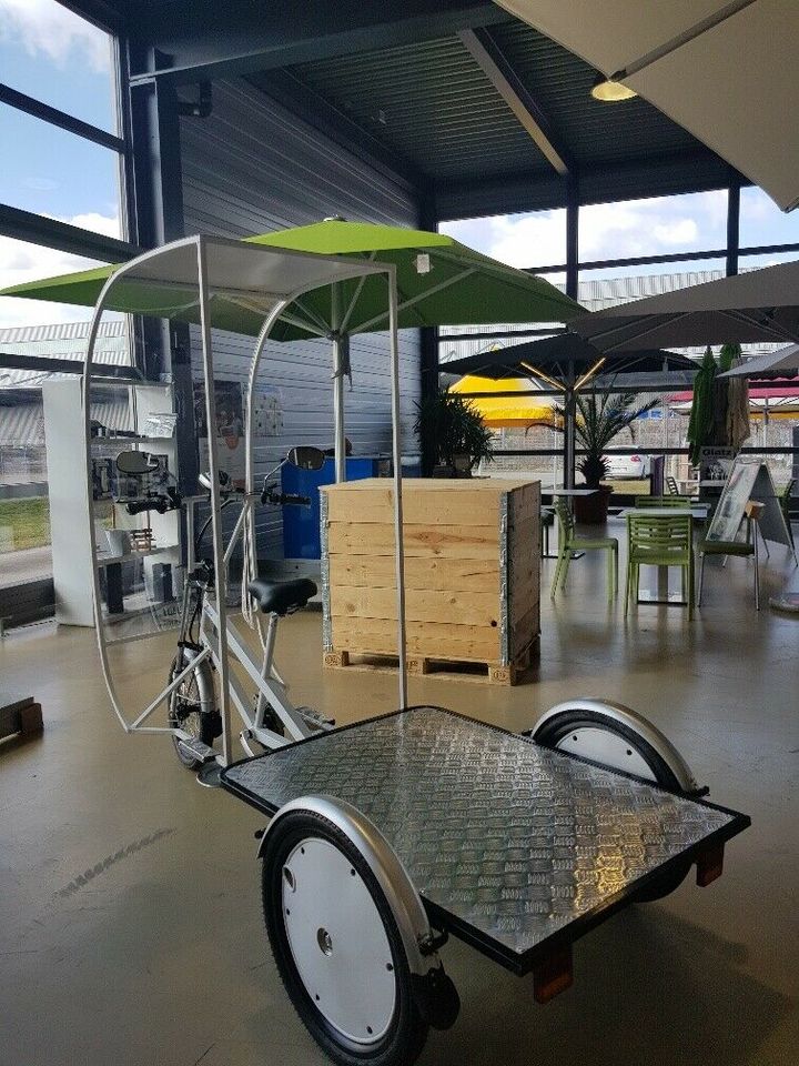 Lastenrad Lieferfahrrad Transportrad E-Cargobike mit Plattform in Göppingen