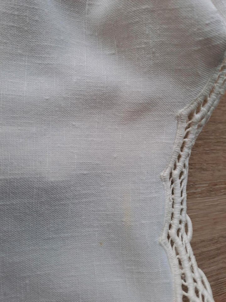 Weiße Bluse, Vintage, aus Omas Zeiten, 46 in Öhringen